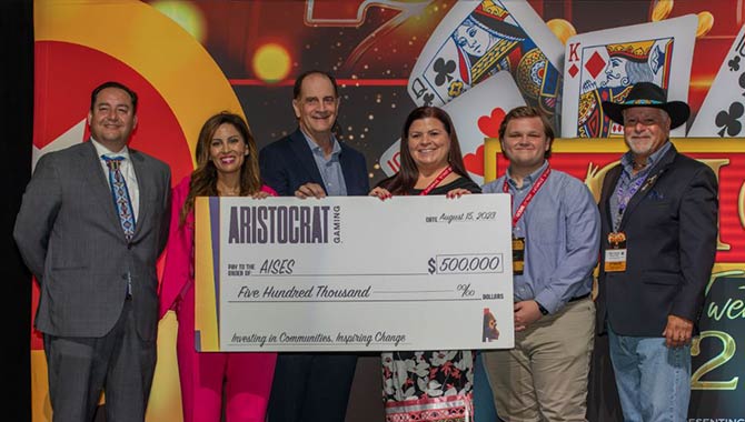 Aristocrat Gaming donates $500,000 to the American Indian Science and Engineering Society