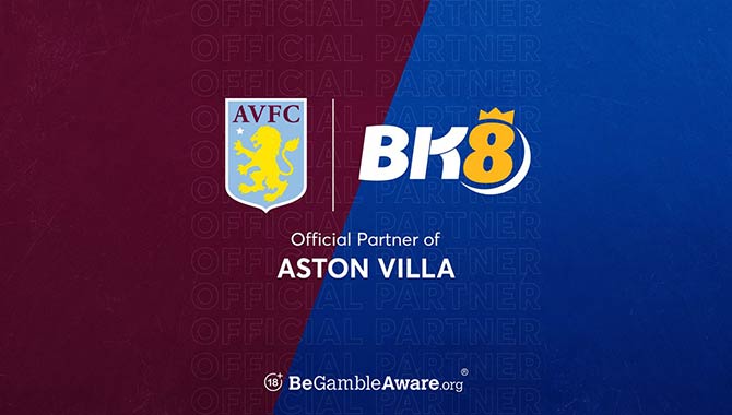 Aston Villa pens sponsorship deal with BK8