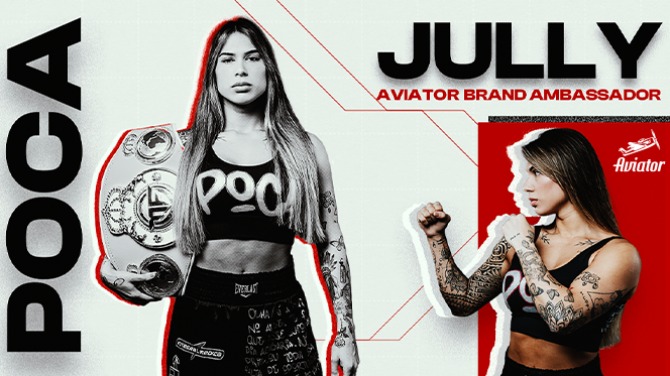 Brazilian fighter and influencer Jully Poca to promote Spribe’s Aviator