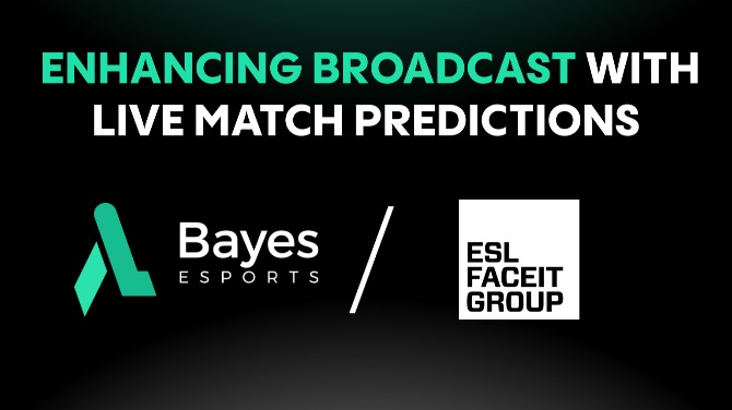 Bayes Esports and ESL FACEIT Group Expand Partnership to Enhance Broadcast With Live Match Predictions