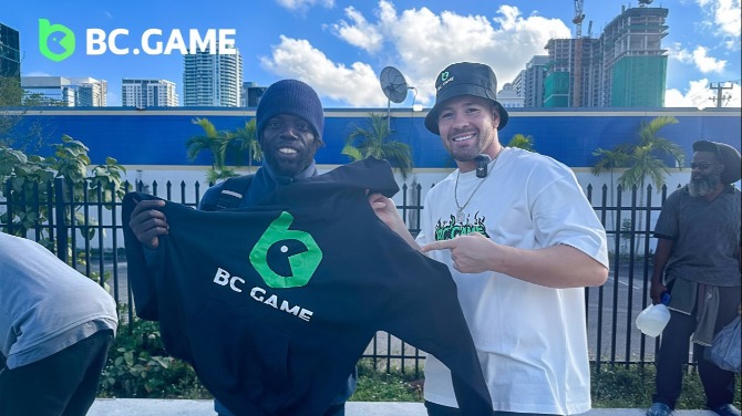 BC.Game partners with Colby Covington for Miami community outreach