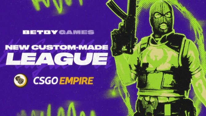 BETBY launches exclusive CS2 league for CSGOEmpire