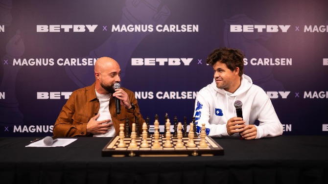 Betby partners with Chess Grandmaster Magnus Carlsen