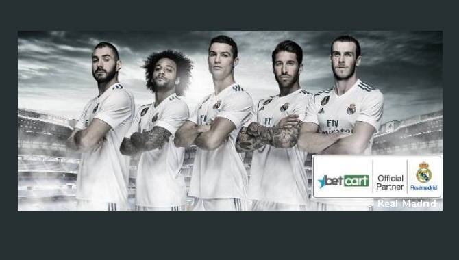 Betcart secures betting partnership deal with Real Madrid