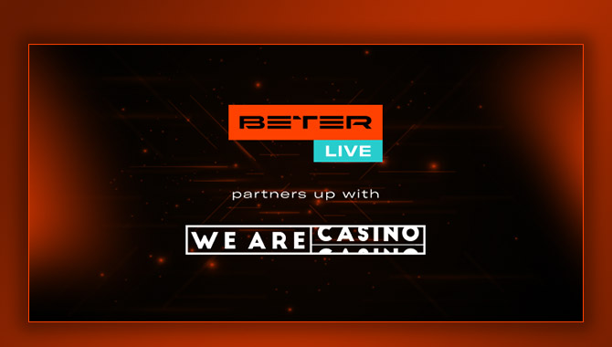 Beter partners with WeAreCasino