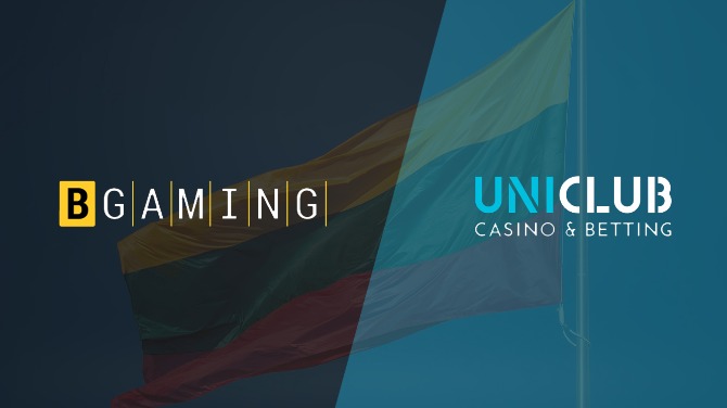 BGaming partners with Uniclub to enter Lithuanian market