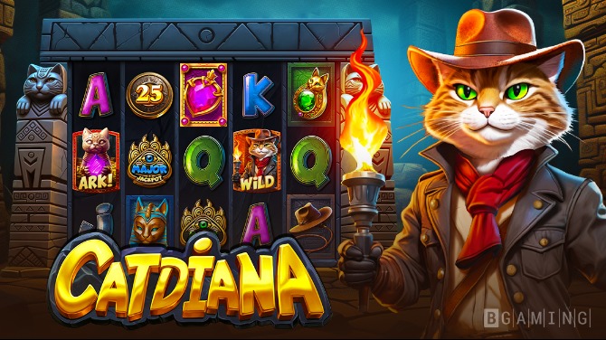 BGaming curls up with bountiful bonus games in Catdiana