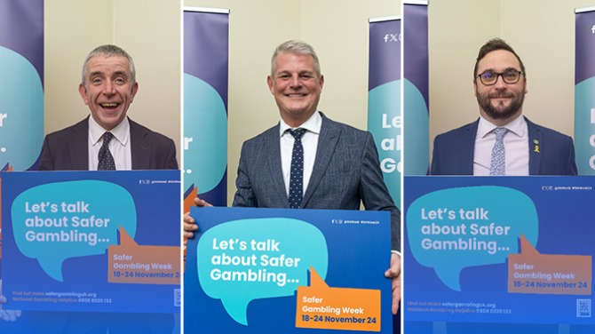 Parliamentarians show support for Safer Gambling Week 2024
