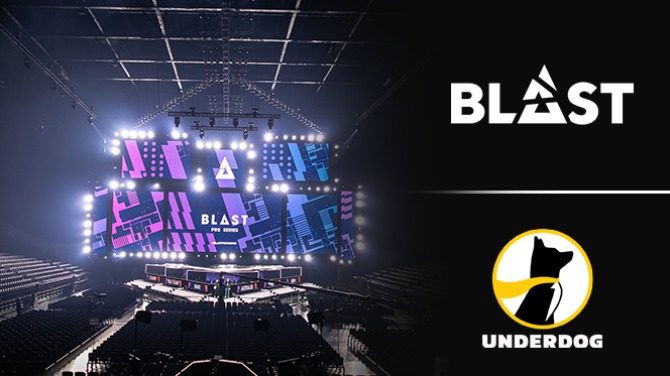 Blast Premier picks Underdog as its official partner for three esports events