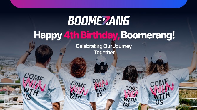 Boomerang Partners celebrates 4th anniversary as a global leader in the affiliate marketing industry