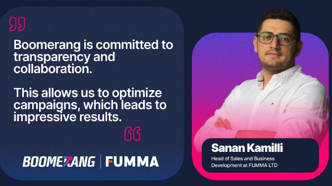 Boomerang and FUMMA  – the story of successful partnerships