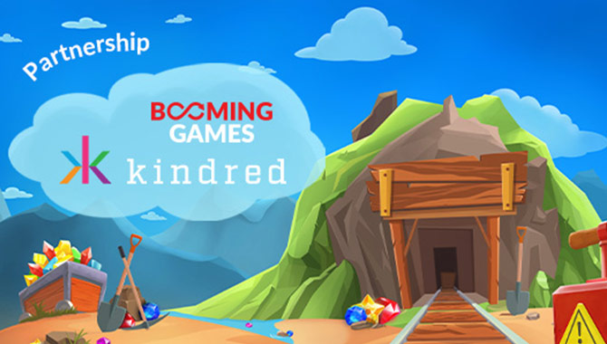 Booming Games signs partnership with Kindred Group