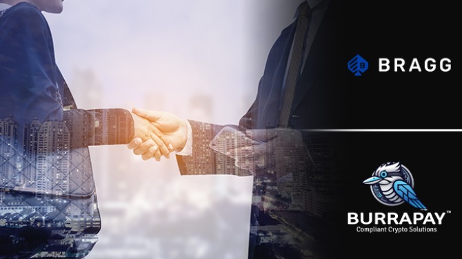 Bragg Gaming to integrate BurraPay crypto payments