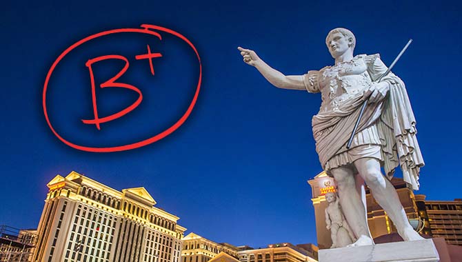 S&P Global Ratings upgrades Caesars’ credit rating from B to B+