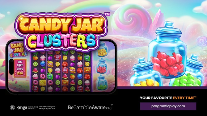 Pragmatic Play hits the sweet spot with Candy Jar Clusters