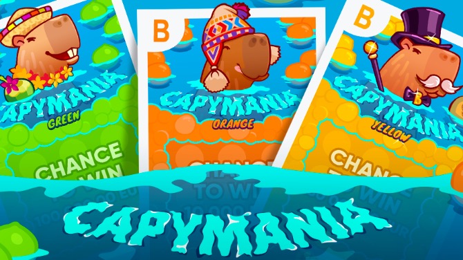 BGaming unveils Capymania scratch game series