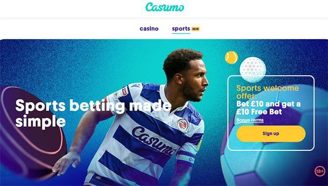 Casumo launches UK sportsbook