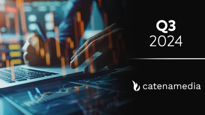 Catena Media sees revenue drop 33% for Q3 to €10.7m