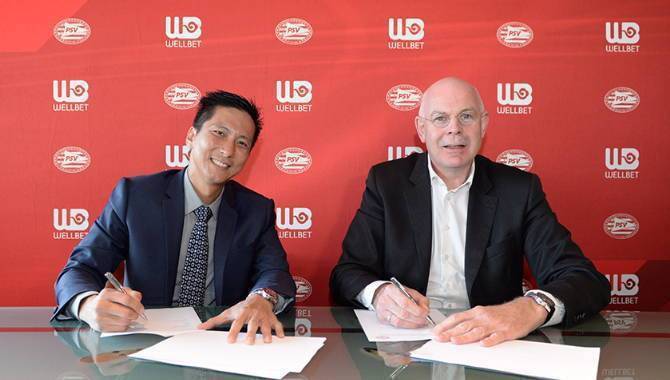 PSV and Wellbet announce new sponsorship deal