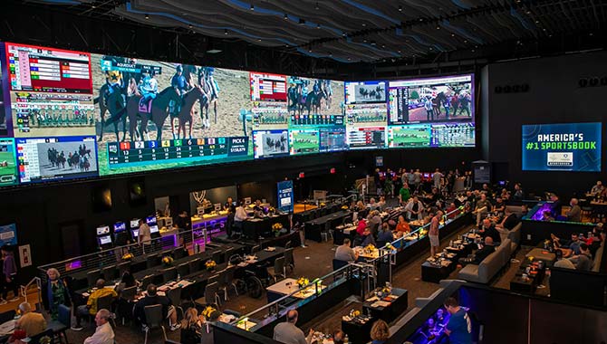 Mohegan Sun FanDuel Sportsbook holds viewing party for Belmont Stakes