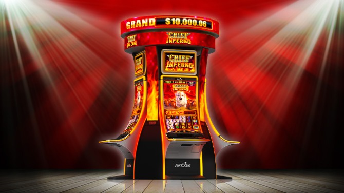 Sky River Casino to launch Aristocrat’s new Chief Inferno slot