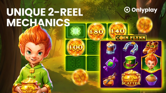 Discover Coin Flynn: Onlyplay’s most innovative 2-reel slot that redefines gaming