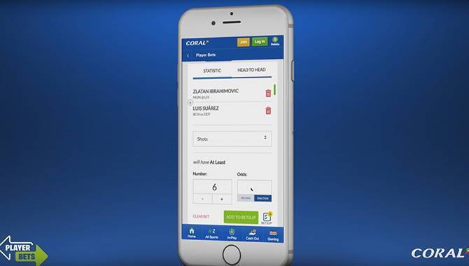 Coral launches Digital Sports Tech’s innovative player proposition bets