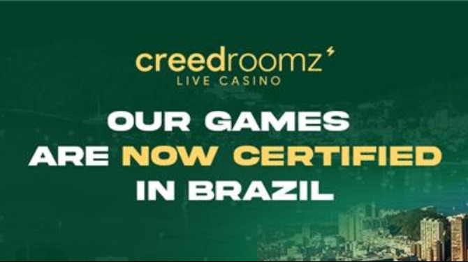 CreedRoomz games are certified in Brazil, expanding its global reach