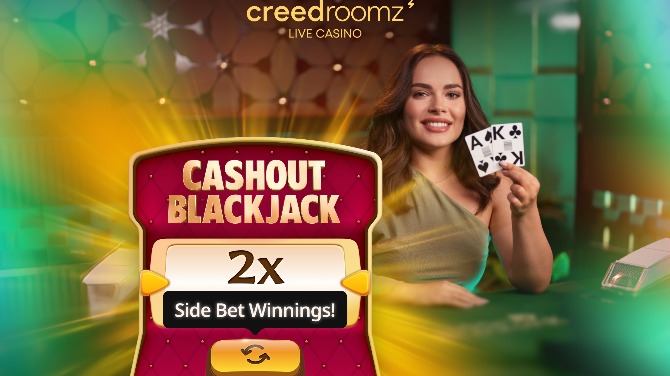 Creedroomz unleashed game-changing cashout blackjack gamble feature