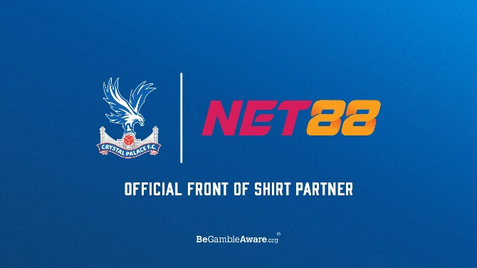 Net88 named new shirt sponsor of Crystal Palace