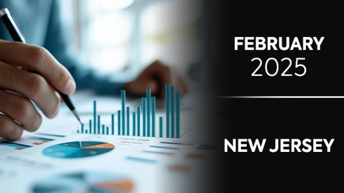 New Jersey gaming revenue rises 5.1% in February 2025 amid digital growth 