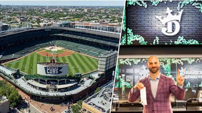 DraftKings launches retail sports betting at Wrigley Field