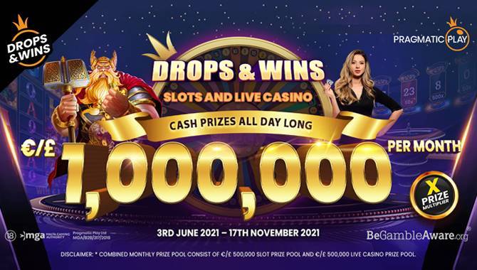 Pragmatic Play levels up drops & wins with game-changing €1,000,000 monthly prize pool