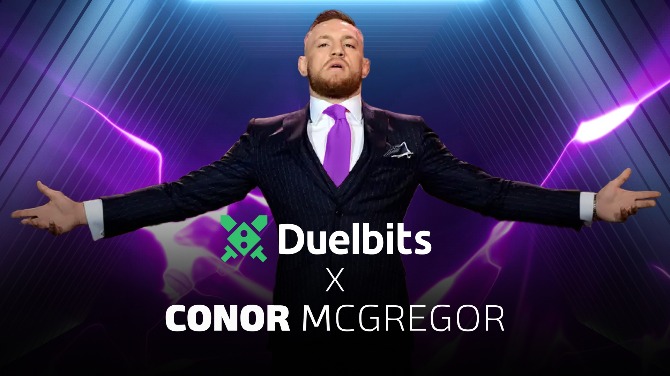 Duelbits partners with Conor McGregor