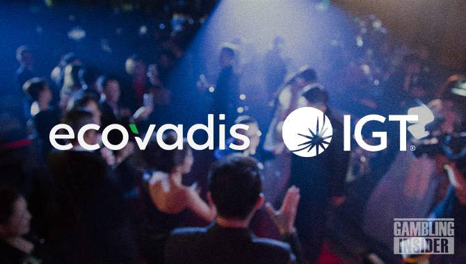 IGT receives gold medal sustainability rating from EcoVadis