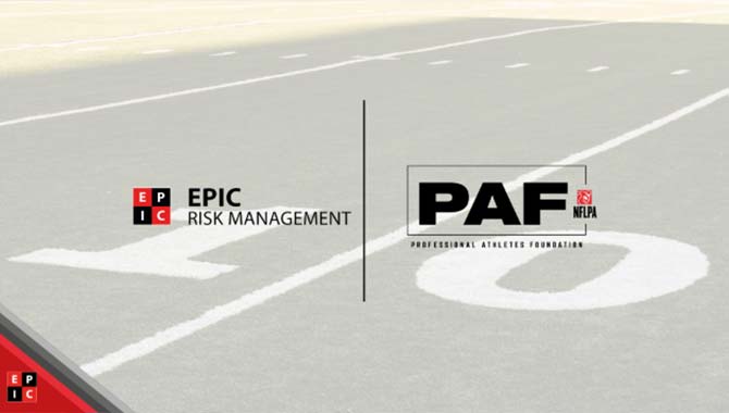 NFLPA’s Professional Athletes Foundation renews partnership with Epic Risk Management
