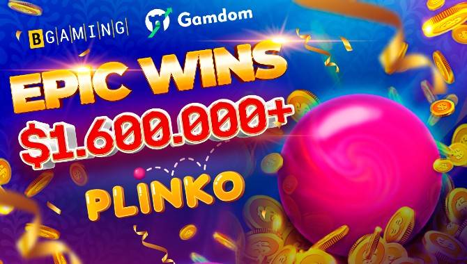 BGaming’s Plinko rewards the player with more than $1.600.000 after 2500 ball drops