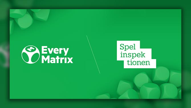 EveryMatrix awarded supplier licence for Sweden