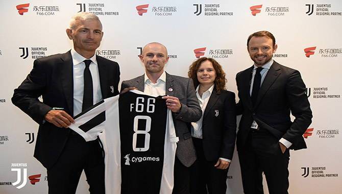 Asian operator F66.com pens sponsorship deal with Juventus