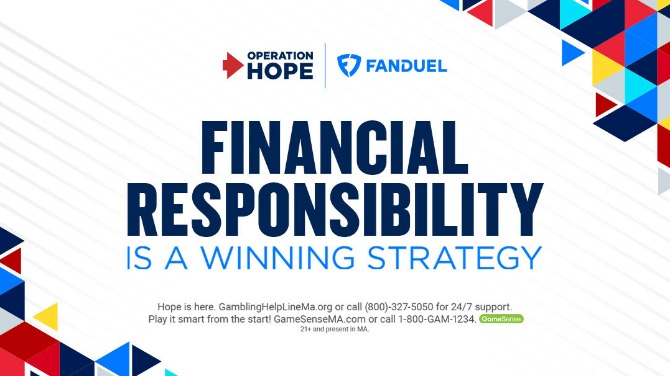 FanDuel partners with non-profit Operation Hope for financial literacy sessions
