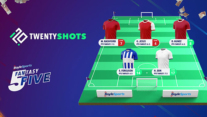 20Shots extends partnership with BoyleSports