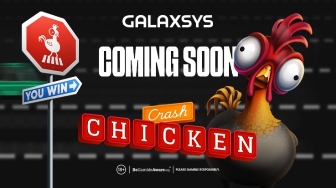 Galaxsys announces upcoming launch of highly anticipated Chicken Crash game