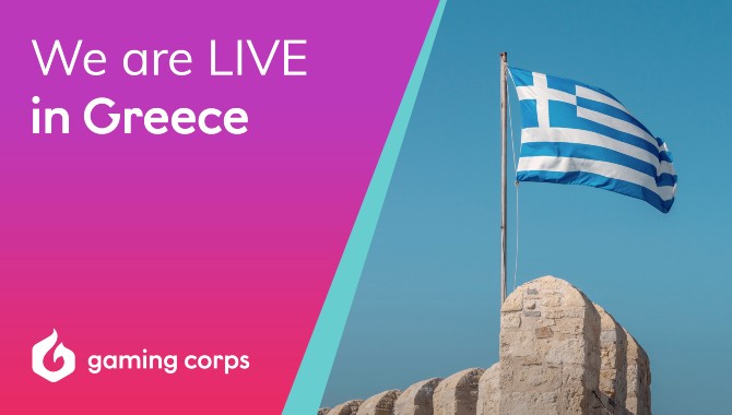 Gaming Corps receives approval in Greece