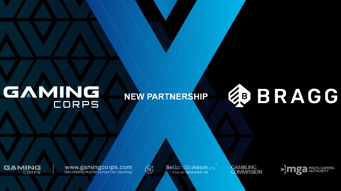 Gaming Corps partners with Bragg Gaming