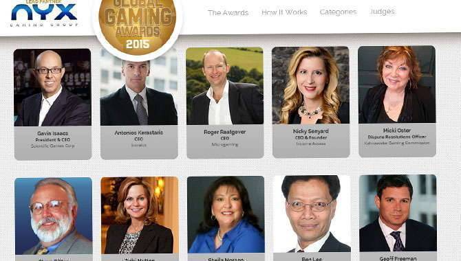 Judging Panel finalised for Global Gaming Awards 2015