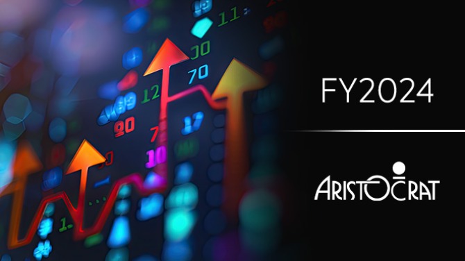 Aristocrat delivers strong FY24 financial performance; achieves 20% EPS growth