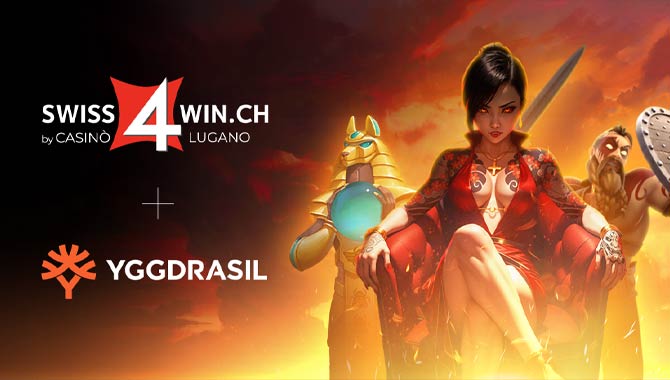 Yggdrasil partners with Casino Lugano for online Swiss4Win casino