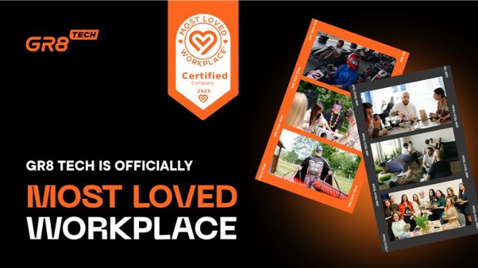 GR8 Tech named “most loved workspace” – and it’s all because of the people