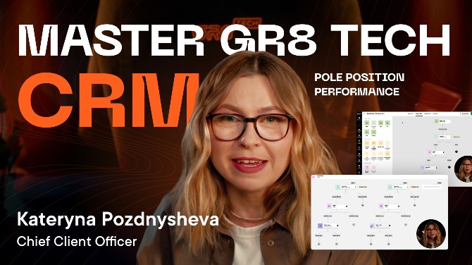 Pole Position Performance: GR8 Tech Transforms Client Challenges into Opportunities with CRM