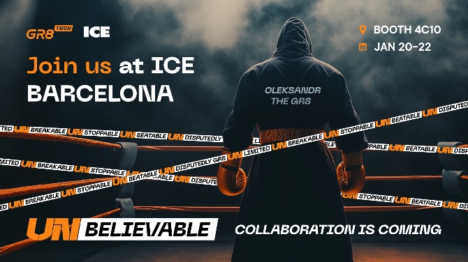 GR8 Tech Heads to ICE 2025 with UNbeatable Partnership Announcement